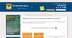 Desktop Screenshot of benefitsstore.com